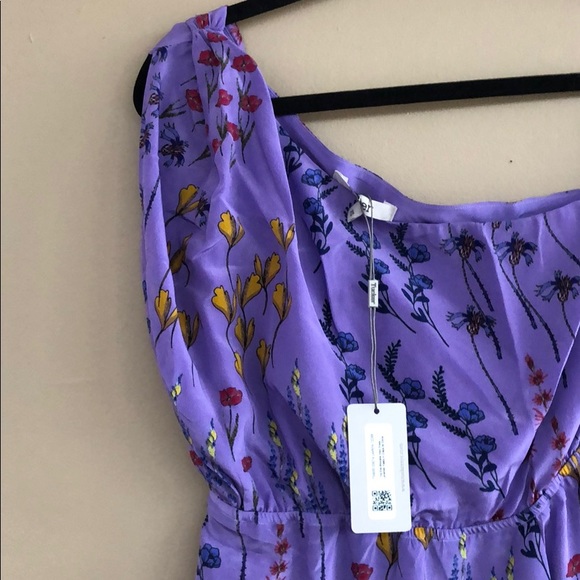 NEW • Tucker NYC • One Shoulder Maxi Dress Purple - Picture 3 of 6